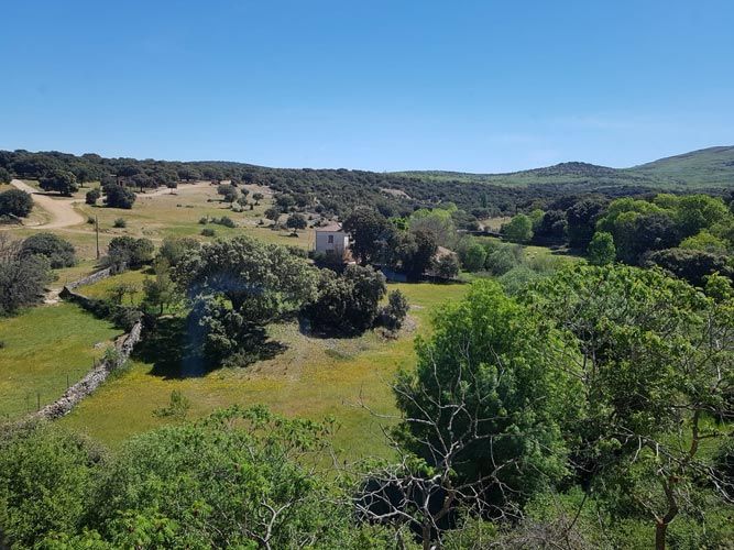 Casa Peña Sierra de Francia paisaje natural